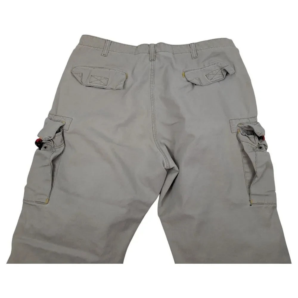 Vtg Polo Jeans Co Cargo Pants Mens 33X27 Ralph Lauren Military Style Paratrooper